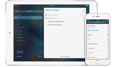 Use Reminders on your iPhone, iPad, or iPod touch .